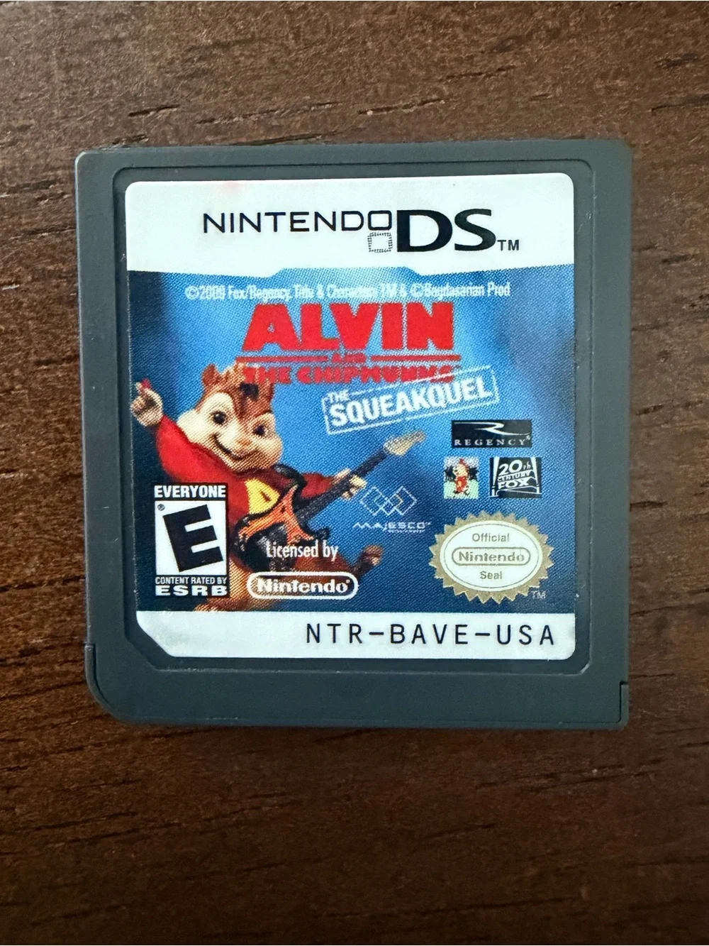 Nintendo DS Alvin and the Chipmunks: The Squeakquel Video Game